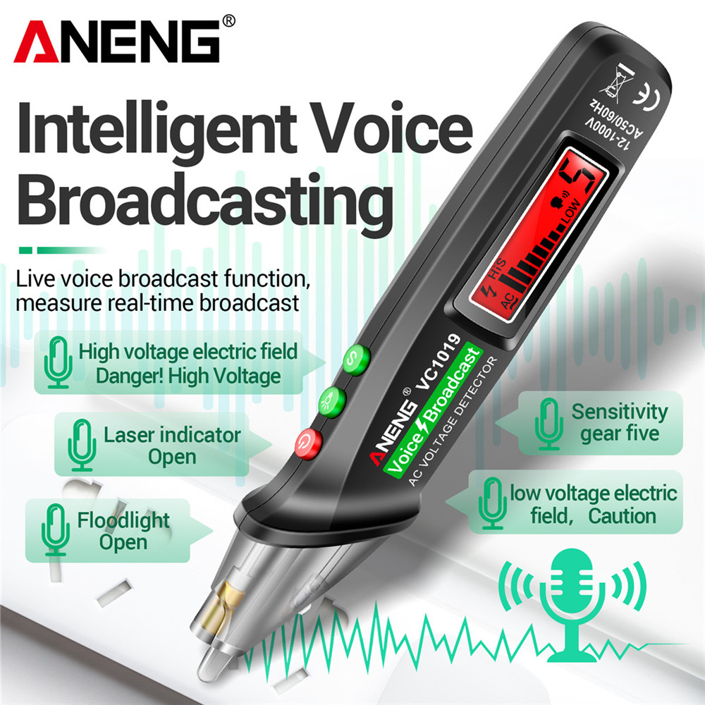 ANENGVC1019RedLaserTestPenVoiceBroadcastVoltageDetector12-1000VVoltCurrentNon-ContactPenElectricTest-1983033-3