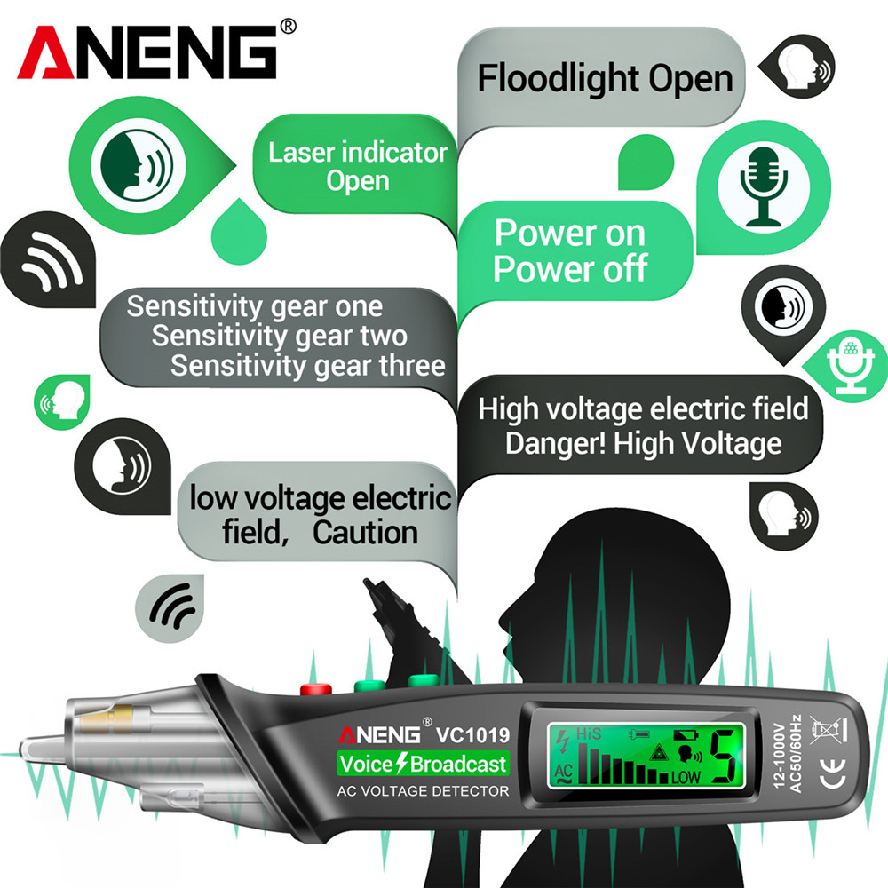 ANENGVC1019RedLaserTestPenVoiceBroadcastVoltageDetector12-1000VVoltCurrentNon-ContactPenElectricTest-1983033-4