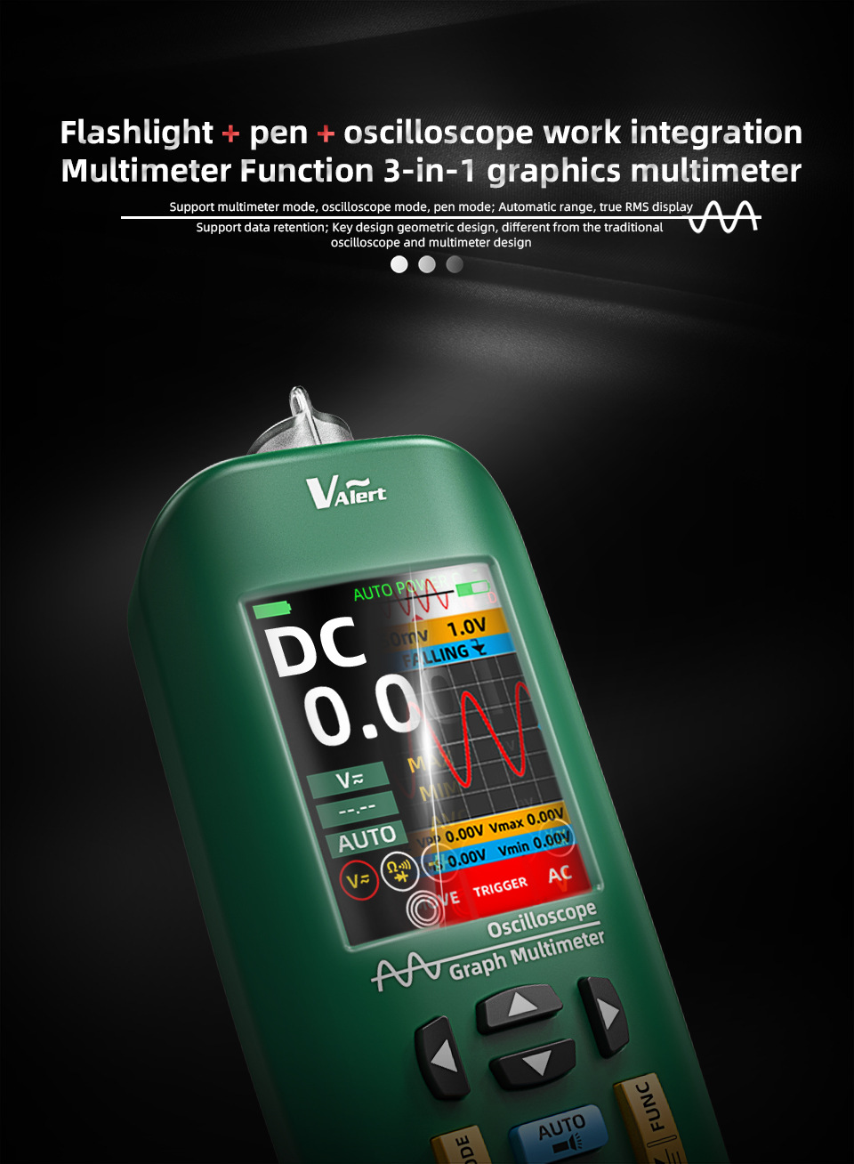 BSIDEO13-in-110MHzBandwidthSmartOscilloscopeGraphMultimeterFunctionOscilloscopeMultimeterElectricPen-2001286-6