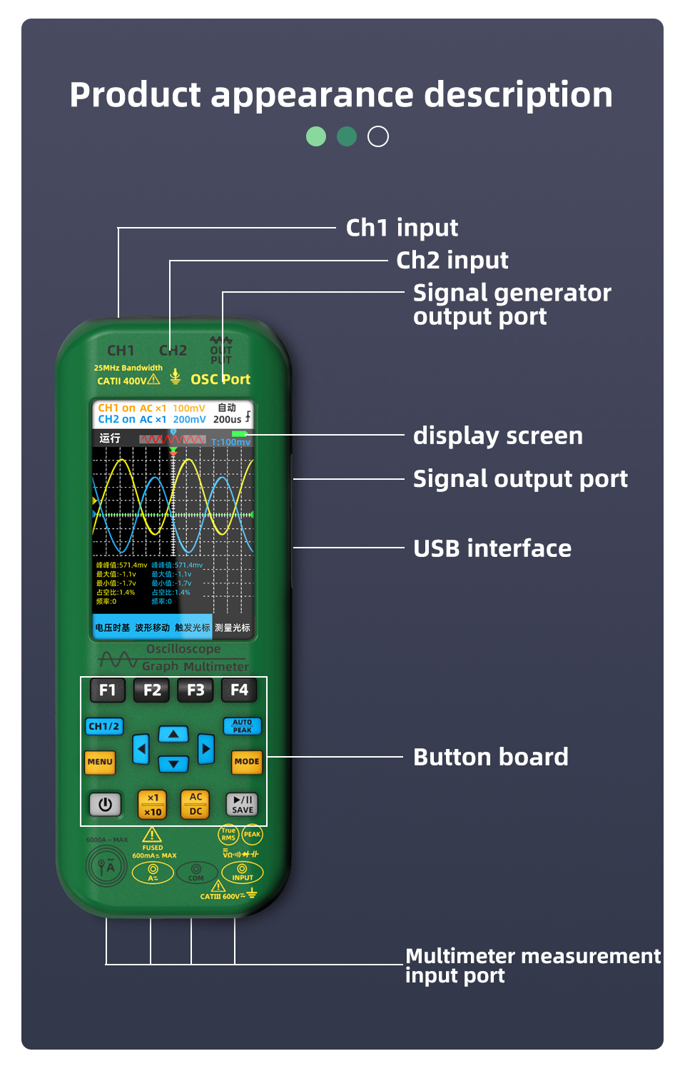 BSIDEO73in1HandheldGraphMultimeterOscilloscopeSignalSource398-inchTFTIPSDisplayVoltageCurrentCapacit-2015622-12