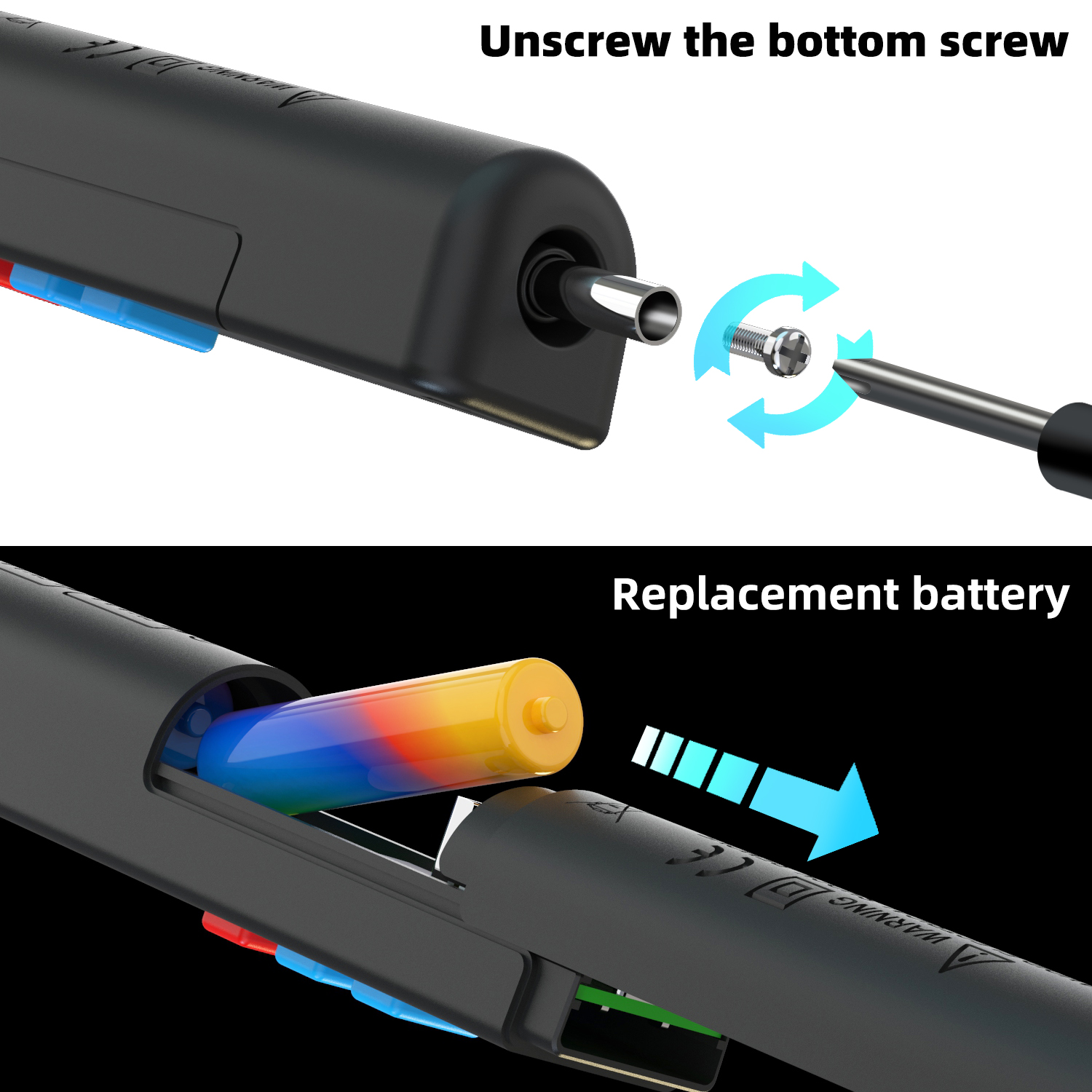 BSIDEZ1MiniDigitalMultimeterSmartPen-TypeLCD2000CountsVoltmeterResistanceTesterFlashlightforElectron-1955386-6