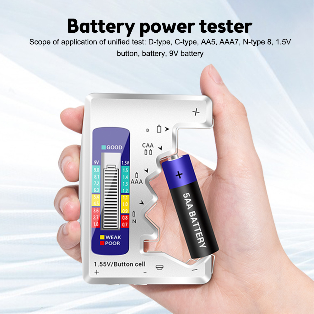 BT-886BatteryTesterLCDDisplayDigitalDisplayVoltageTesterCapacityCheckDetectorCapacitanceDiagnosticTo-1977342-3