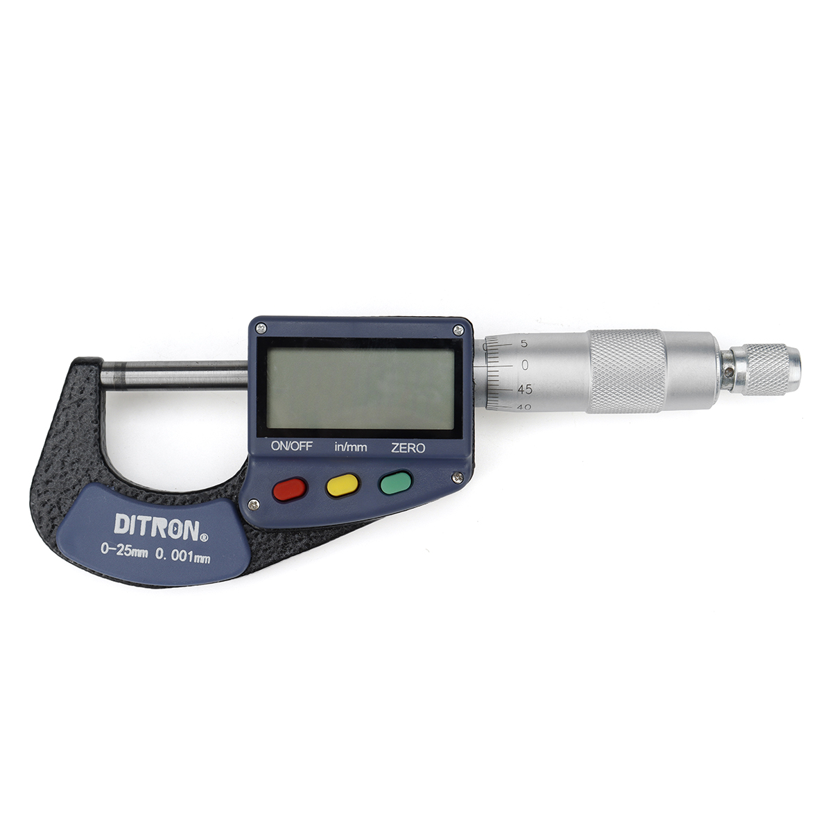 Ditron5110001mmElectronicOutsideMicrometer0-25mmWithExtraLargeLCDScreenDigitalMicrometerElectronicDi-1993421-2