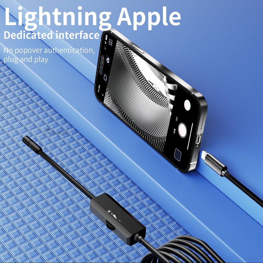 EndoscopeCameraForiPhoneAPPLE8MMCarsEndoscopicHardLineIP68Waterproof8LEDsBorescopeInspectionForiPhon-1985514-9