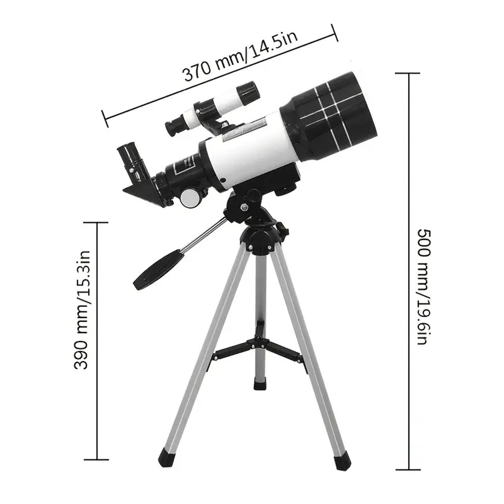 EyebreF30070AstronomicalTelescopewithFinderScopeHighDefinitionHighMagnificationforStarGazingandMoonO-1993053-7