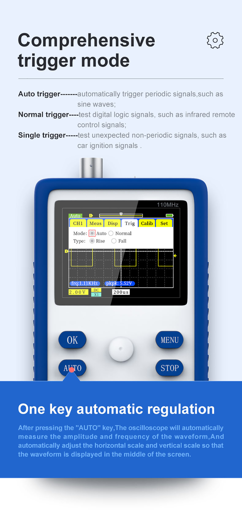 FNIRSI-1C15ProfessionalDigitalOscilloscope500MSsSamplingRate110MHzAnalogBandwidthSupportWaveformStor-1955096-8