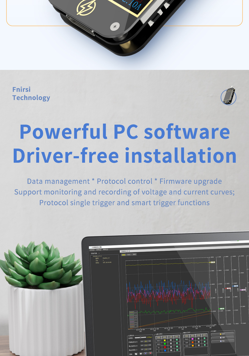 FNIRSI-C1Type-CPDTriggerUSB-CVoltmeterAmmeterFastChargingProtocolTestType-CMeterPowerBanktesterWithP-1982705-4