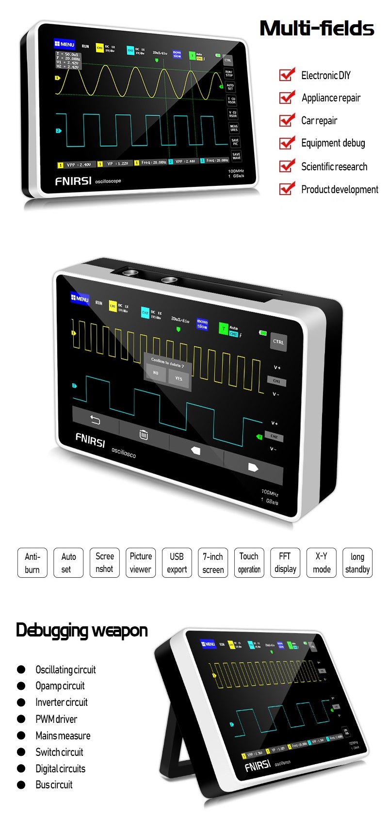 FNIRSI1013D7-inchDigital2ChannelsTabletOscilloscope100MBandwidth1GSsSamplingRate800x480ResolutionCap-1865539-6