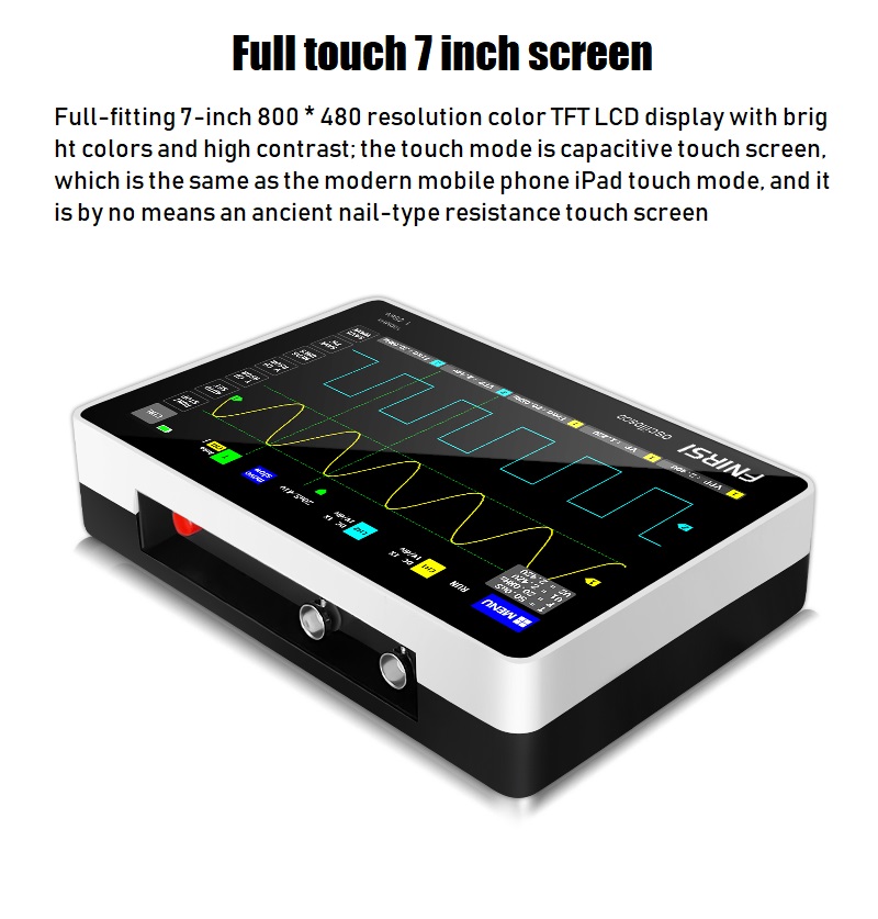 FNIRSI1013D7-inchDigital2ChannelsTabletOscilloscope100MBandwidth1GSsSamplingRate800x480ResolutionCap-1865539-7