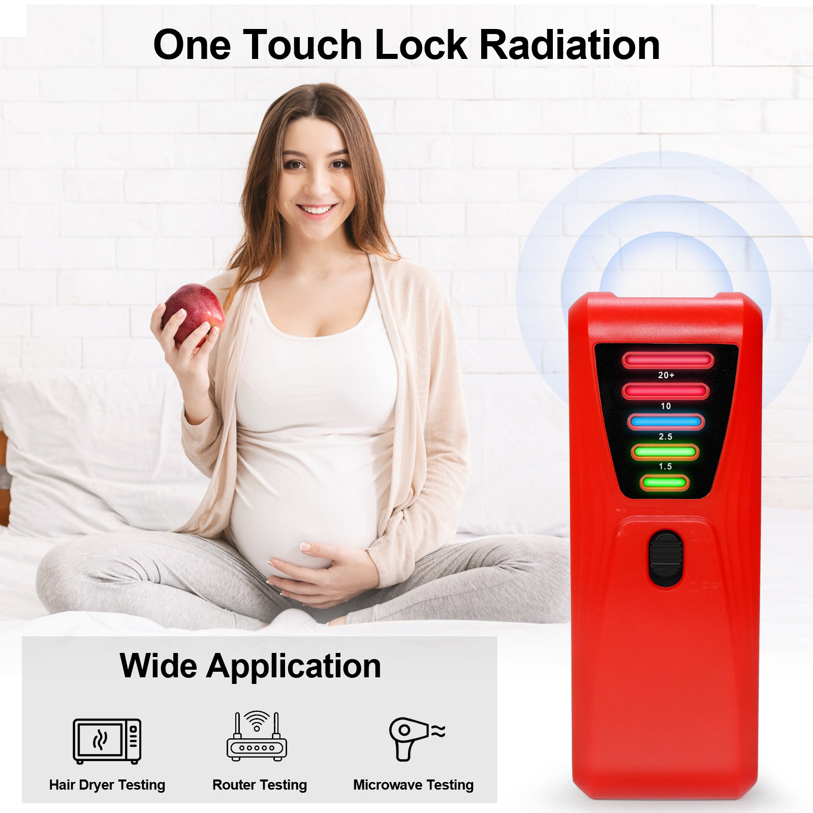 FS-2RadiationTesterMulti-LevelElectromagneticFieldTesterwithWideRangeEMFTestPoweredby9VBatteryConven-2015403-4