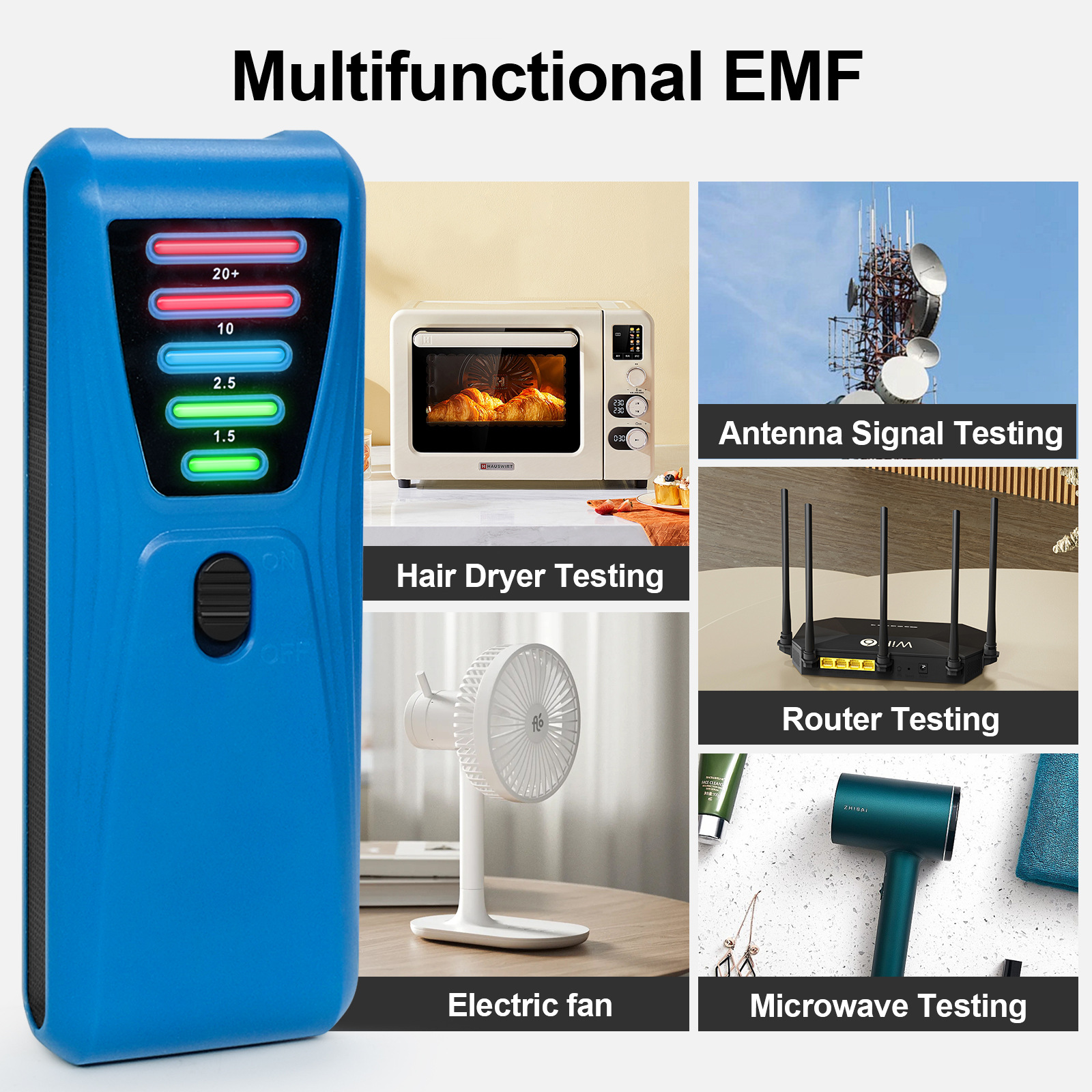 FS-2RadiationTesterMulti-LevelElectromagneticFieldTesterwithWideRangeEMFTestPoweredby9VBatteryConven-2015403-6