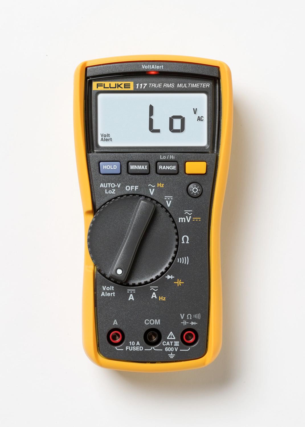 Fluke117CDigitalMultimeterNon-ContactACVoltageDetectionMeasuresResistanceContinuityFrequencyCapacita-1983059-1