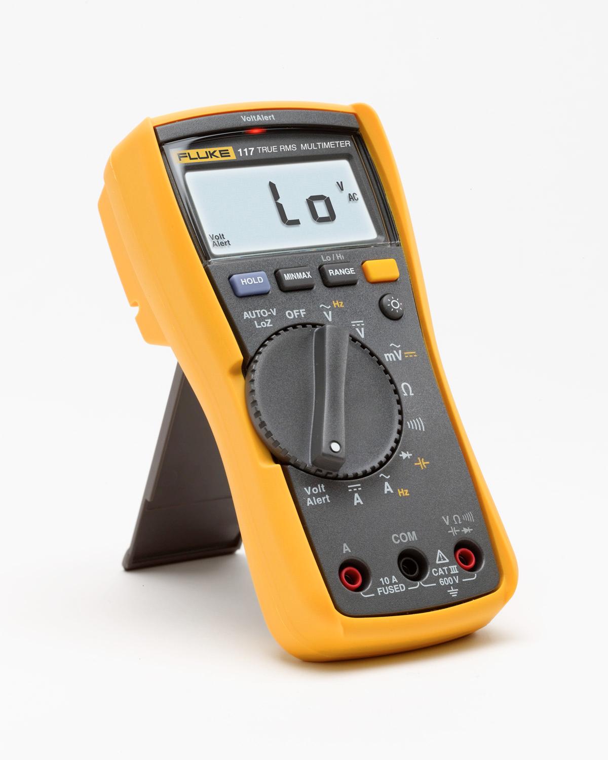 Fluke117CDigitalMultimeterNon-ContactACVoltageDetectionMeasuresResistanceContinuityFrequencyCapacita-1983059-2