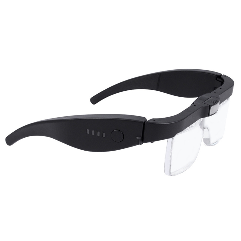 FoldableLEDHeadbandMagnifier150D-40XAdjustableMagnifyingGlasses12539DC112539DC2AcrylicOpticalLensesB-1999640-2