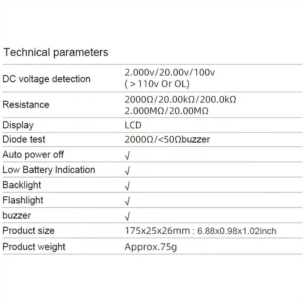 HABOTESTCarCircuitTesterAutomobileFaultMaintenanceCircuitTesterDigitalBacklightDisplayCarCircuitVolt-1993020-8