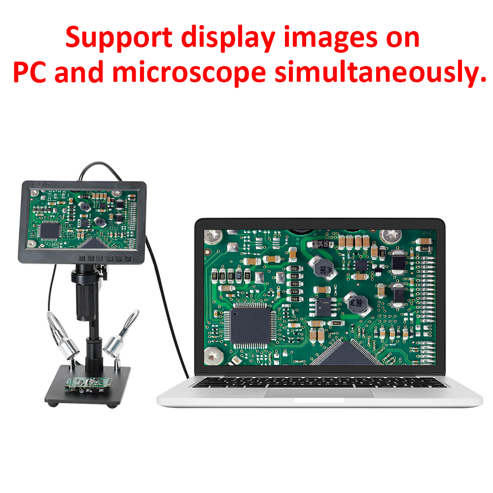 HAYEAR26MPHDMIDigitalMicroscope2100XDigitalMagnificationAdjustable7inchScreen60fpsHightFramesRateMic-1892965-5