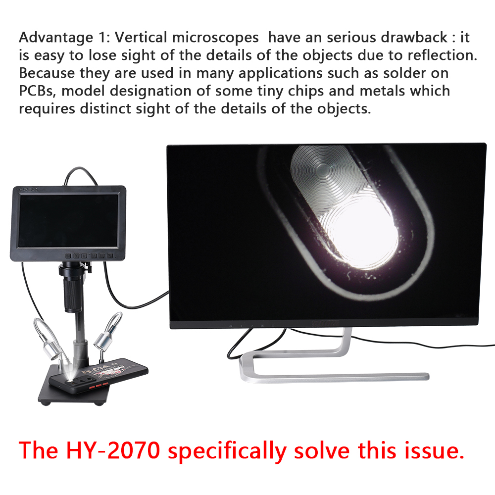HAYEAR26MPHDMIDigitalMicroscope2100XDigitalMagnificationAdjustable7inchScreen60fpsHightFramesRateMic-1892965-6
