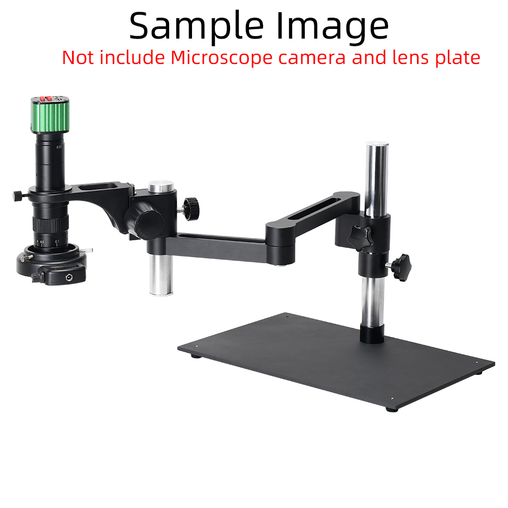 HAYEARArticulatingArmClampMicroscopeBracket76mm50mmFocusingHolderForStereoMicroscopeMonocularlensCam-1987076-5