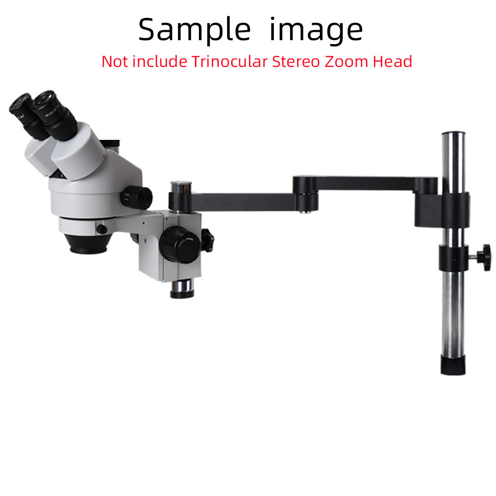 HAYEARArticulatingArmClampMicroscopeBracket76mm50mmFocusingHolderForStereoMicroscopeMonocularlensCam-1987076-6