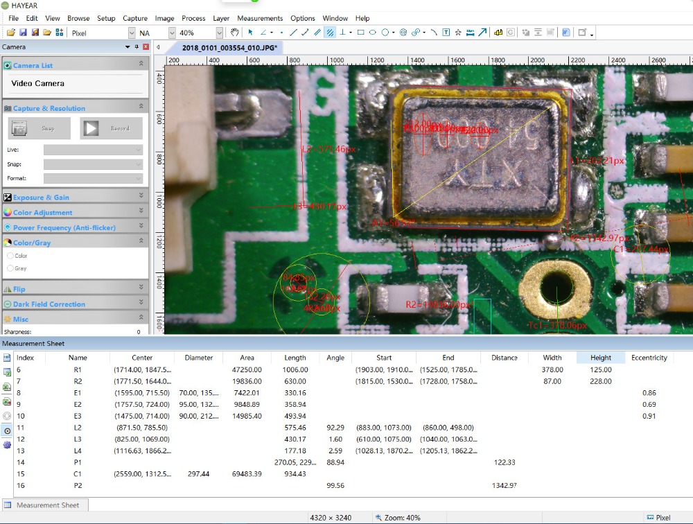 HAYEARNewModel51MPHDMI-CompatibleUSBDigitalMicroscopeCameraMiniStand56LEDLightsLampForJewelryPhoneRe-1844967-2