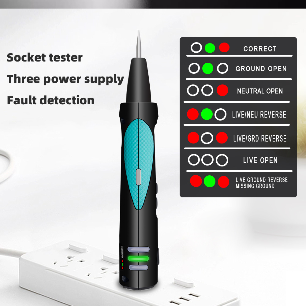 HY-218A2-in-1IntelligentInductiveVoltageTesterCircuitAnalyzerwithBatteryVoltageMeasurementSoundLight-2006793-5