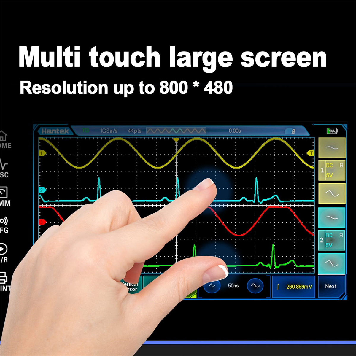 HantekTO1112TO1112CTO1112DTouchScreenTabletOscilloscope2ChannelHandheldDigitalOscilloscopewithSignal-2015670-3