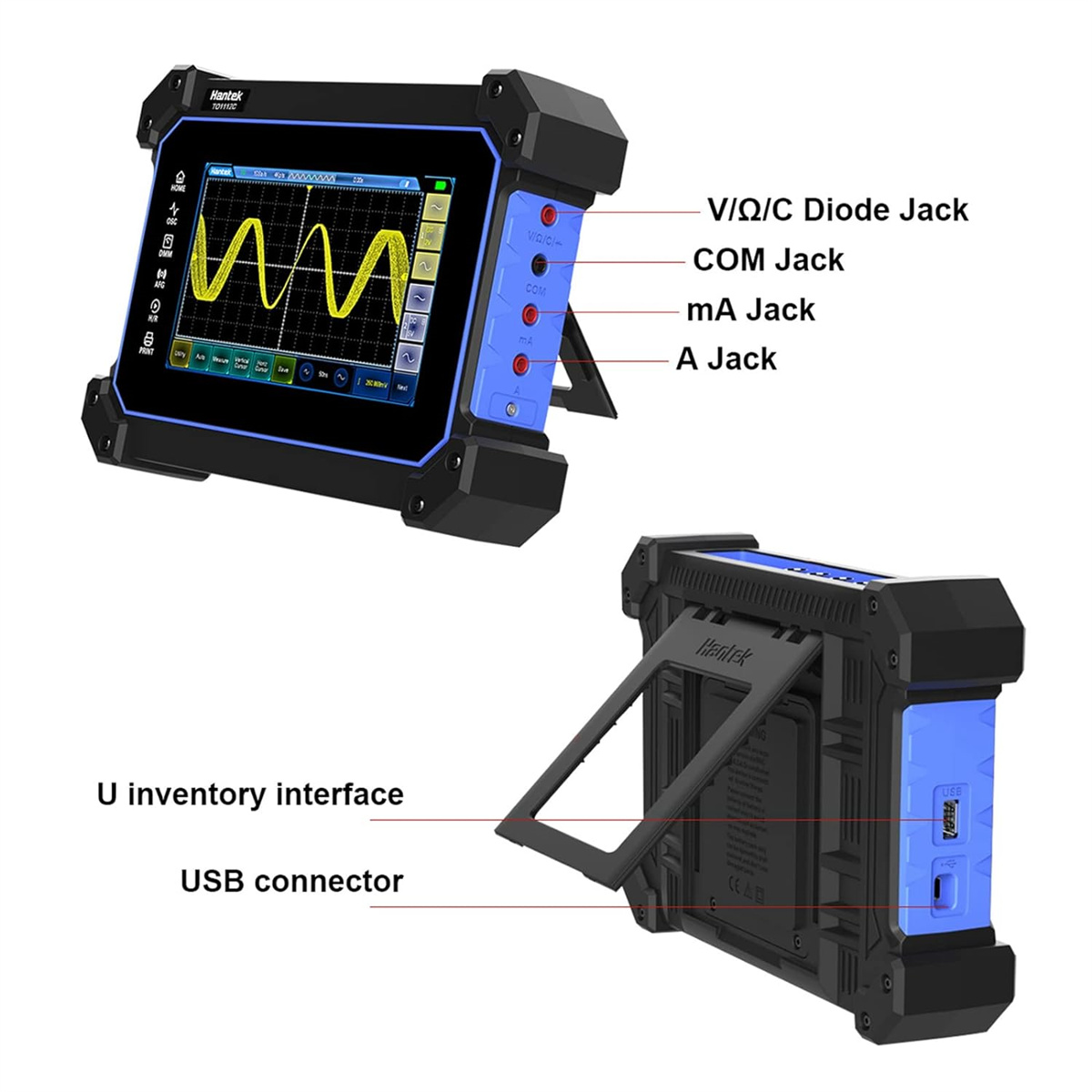 HantekTO1112TO1112CTO1112DTouchScreenTabletOscilloscope2ChannelHandheldDigitalOscilloscopewithSignal-2015670-8