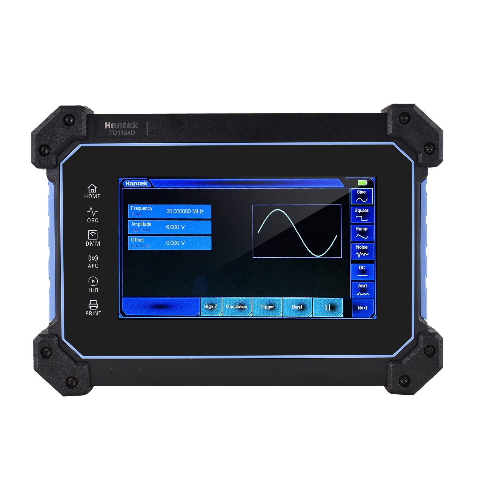 HantekTO1154DRechargeablePortableOscilloscopeMultimeter4-Channel150MHzBandwidth1GSaSSamplingRate8MSt-2002652-13