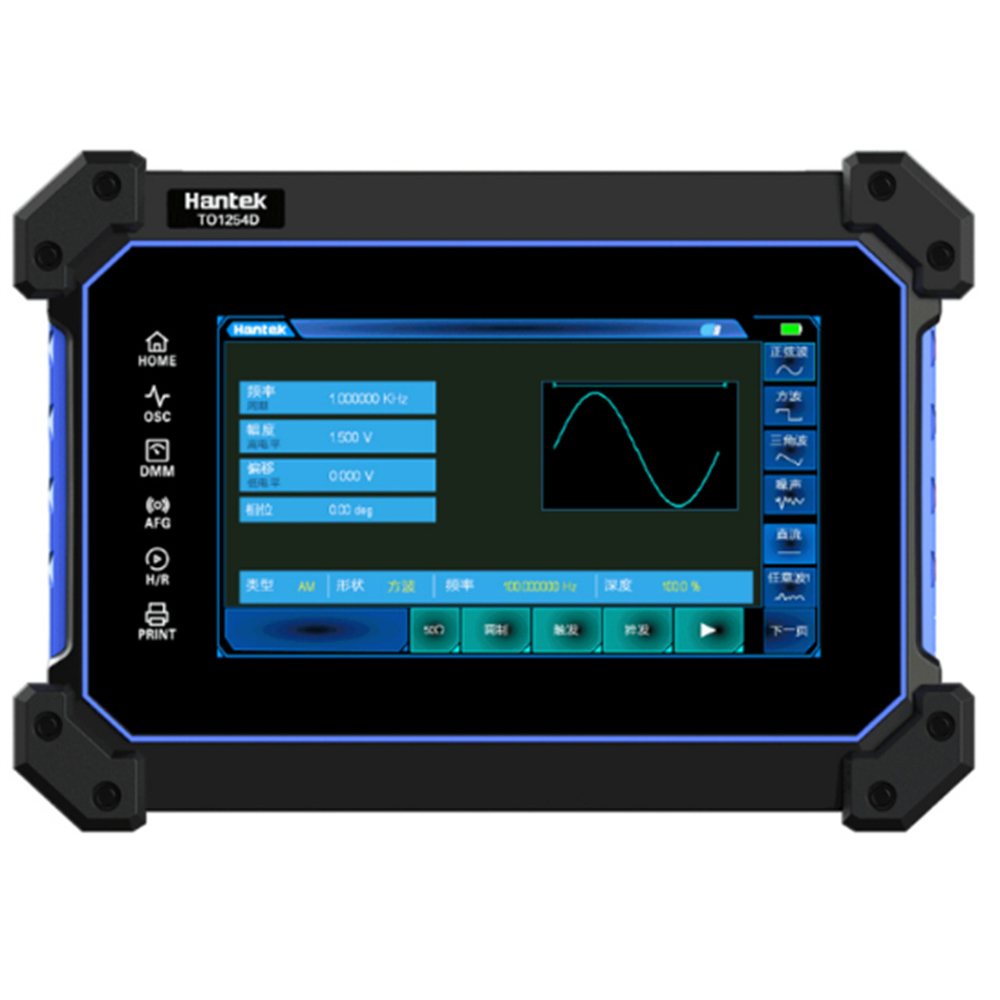 HantekTO1204DDigitalOscilloscopeMulti-FunctionTouchScreen250MHzBandwidth1GSsSampling8MStorageHighPre-1993952-1