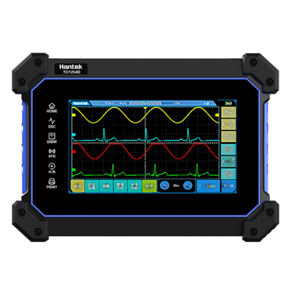 HantekTO1204DDigitalOscilloscopeMulti-FunctionTouchScreen250MHzBandwidth1GSsSampling8MStorageHighPre-1993952-2