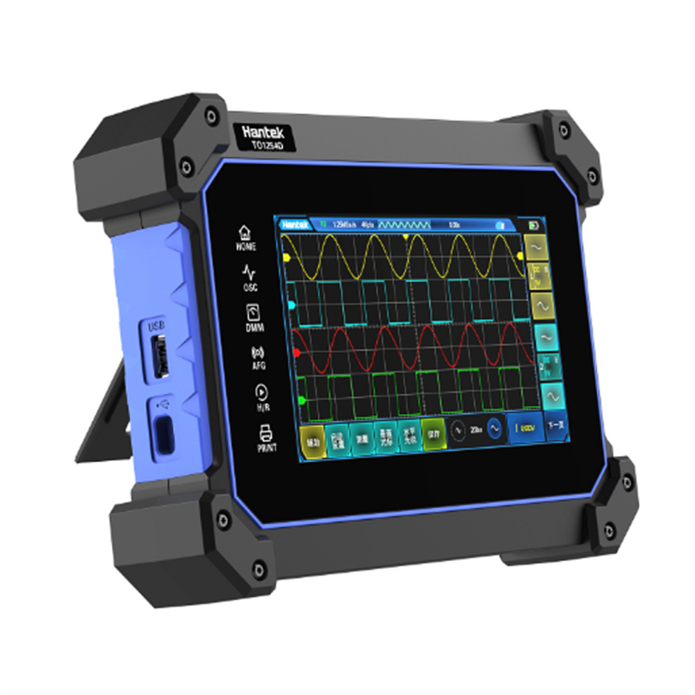 HantekTO1204DDigitalOscilloscopeMulti-FunctionTouchScreen250MHzBandwidth1GSsSampling8MStorageHighPre-1993952-8