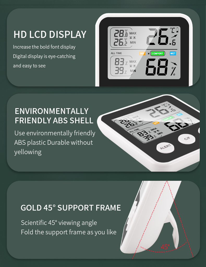 High-PrecisionLcdElectronicDigitalDisplayIndoorTemperatureAndHumidityMeterMulti-FunctionalHousehold-1977468-2