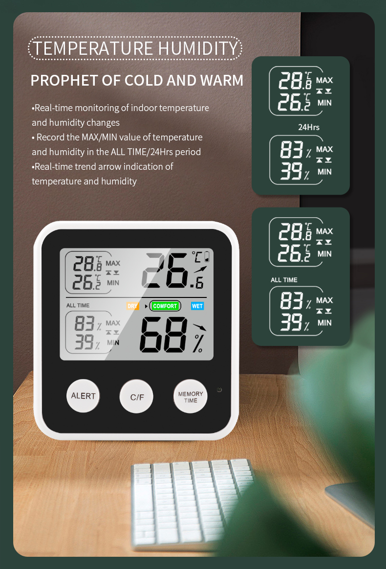 High-PrecisionLcdElectronicDigitalDisplayIndoorTemperatureAndHumidityMeterMulti-FunctionalHousehold-1977468-3