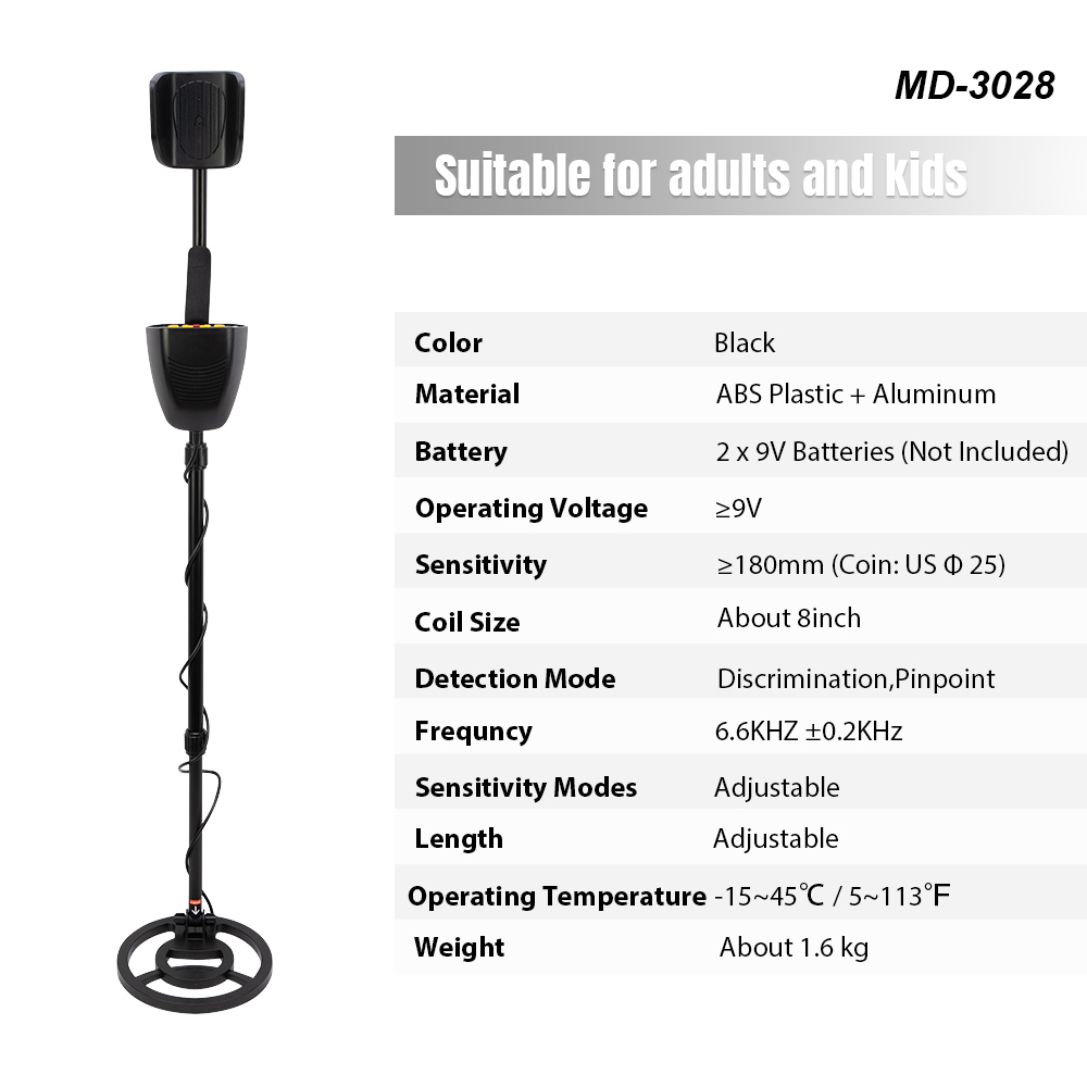 HighSensitivityMetalDetectorMD3028MetalDetectingpositioningWaterproofSearchCoilFerrousandNon-Ferrous-1987715-3