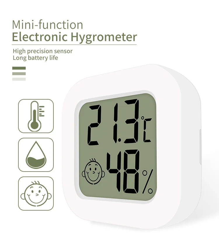 IndoorDigitalLCDThermometerHygrometerElectronicTemperatureHumidityMeterSensorGaugewithAirComfortIndi-2011842-1