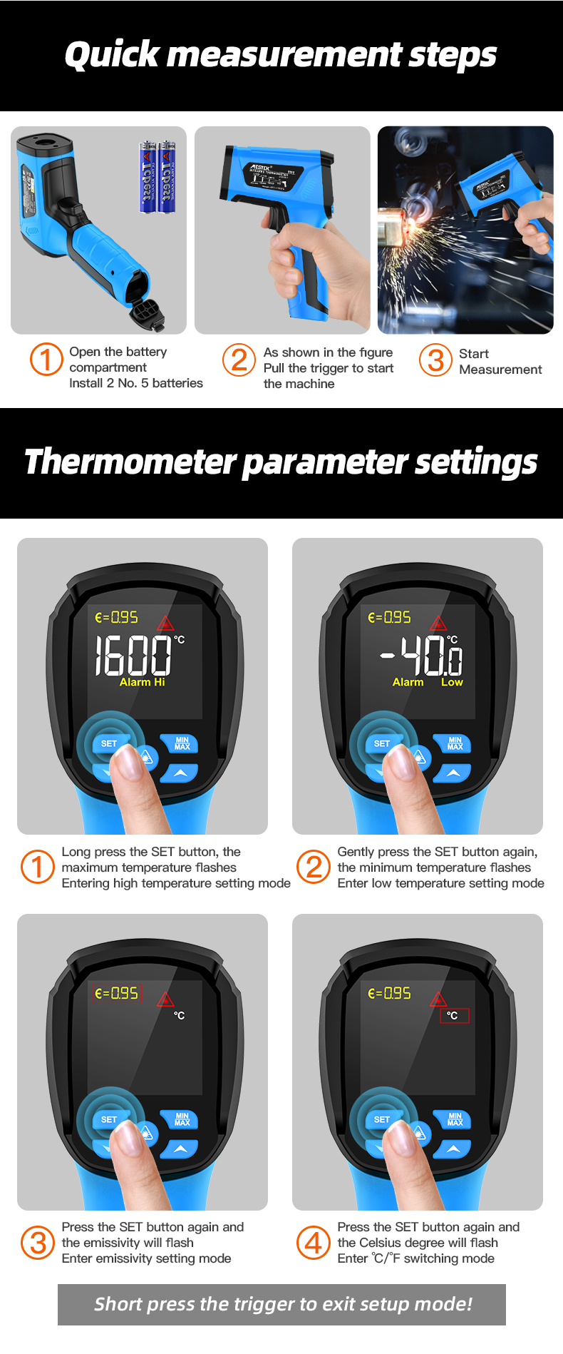 IndustrialInfraredThermometerIR05IR05AIR05BwithBroadTemperatureRangeQuickResponseTimeMulti-purposeUs-2011188-14