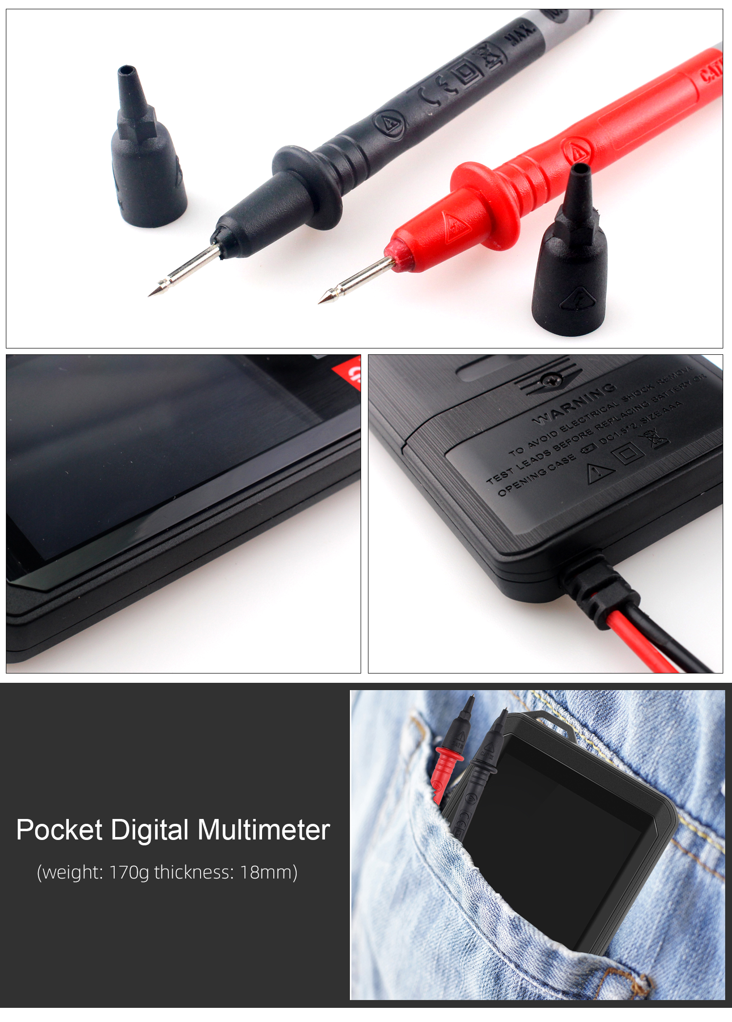 KaemeasuKM-DM06A6000CountsSmartMiniTouchDigitalMultimeterwithColorScreenTrueRMSMeasurementAutoRecogn-1993186-10