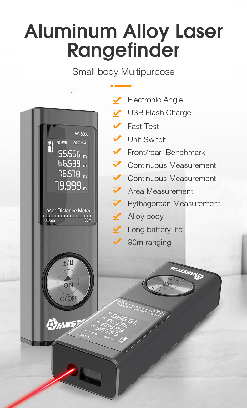 MUSTOOL80mDigitalMiniLaserRangefinderwithElectronicAngleSensorMInFtUnitSwitchingUSBChargingPythagore-1694249-2