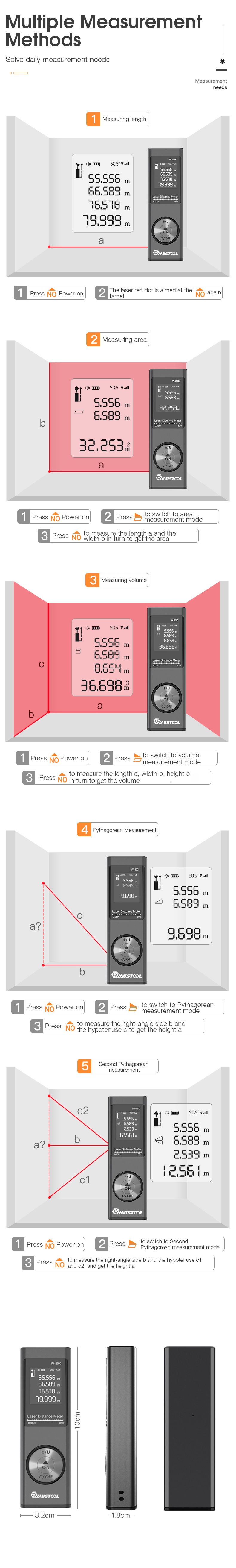 MUSTOOL80mDigitalMiniLaserRangefinderwithElectronicAngleSensorMInFtUnitSwitchingUSBChargingPythagore-1694249-16