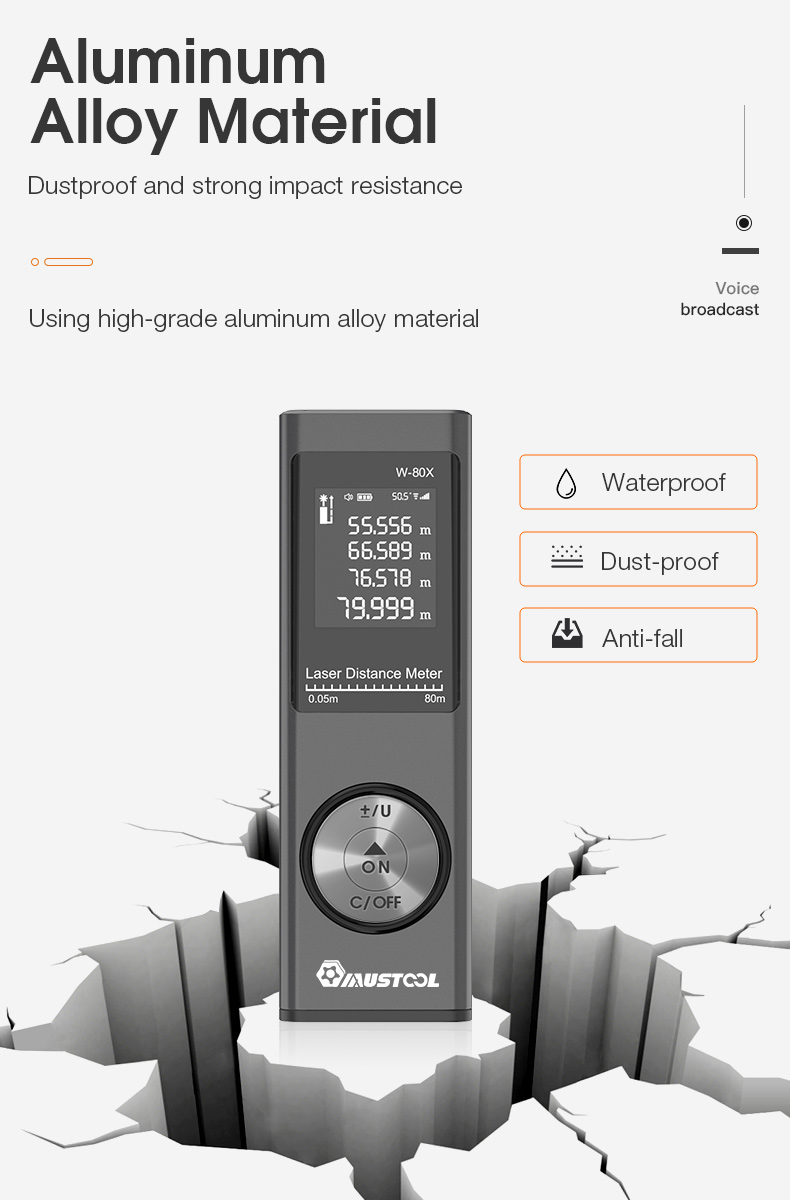 MUSTOOL80mDigitalMiniLaserRangefinderwithElectronicAngleSensorMInFtUnitSwitchingUSBChargingPythagore-1694249-10