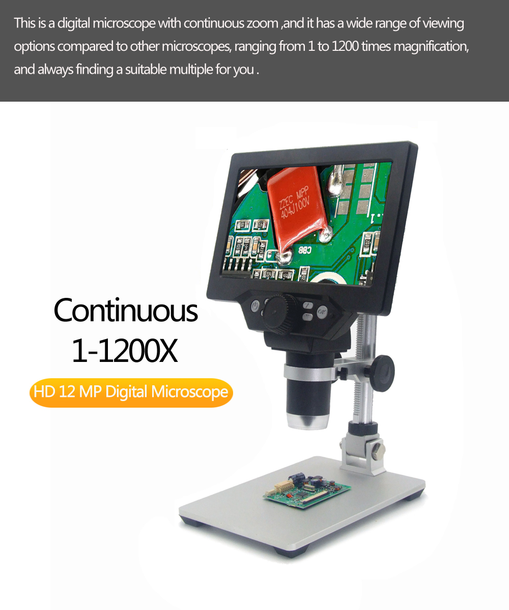 MUSTOOLG1200DigitalMicroscope12MP7InchLargeColorScreenLargeBaseLCDDisplay1-1200XContinuous-1553823-2