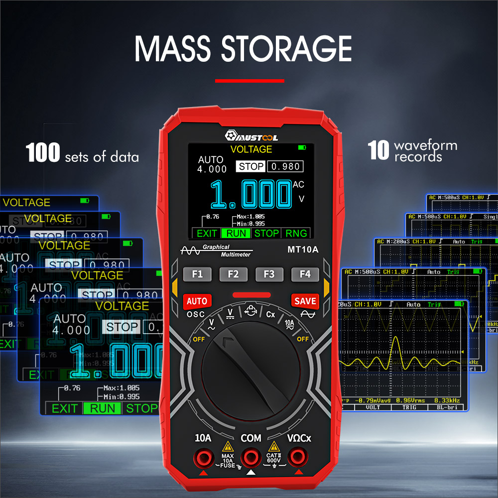 MUSTOOLMT10AIntelligentGraphicalDigitalOscilloscopeMultimeter2in1With24InchesColorScreen1MHzBandwidt-2015764-9