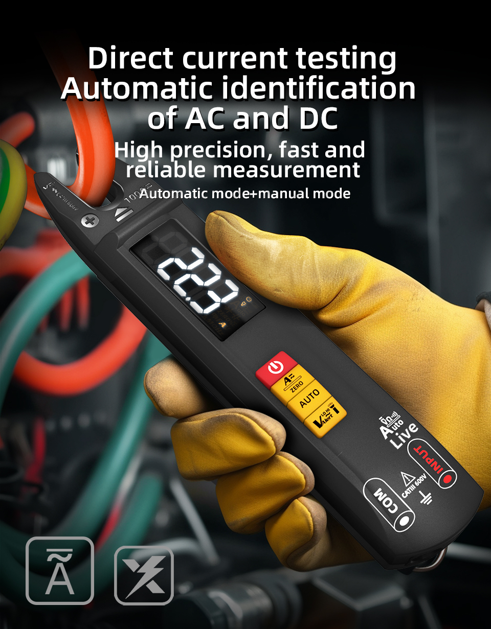 MUSTOOLU0HighPrecisionU-shapedClampMultimeterACDCCurrentVoltageResistanceCapacitanceFrequencyAnalyze-2013479-5