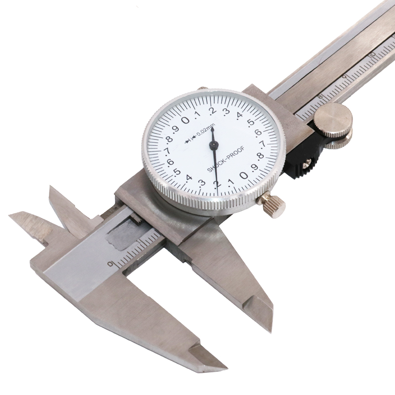 MetricGaugeMeasuringToolDialCaliper0-150mm002mmShock-proofStainlessSteelPrecisionVernierCaliper-1602579-6