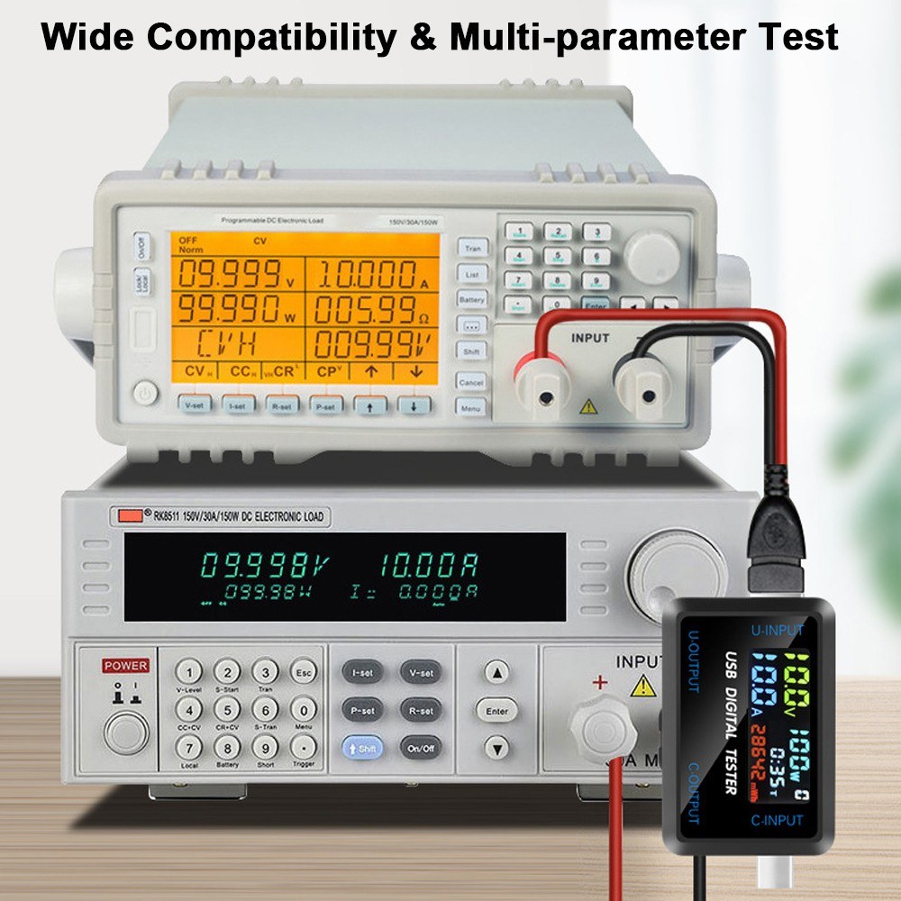 Multi-functionUSBVoltageCurrentTestMeterDigitalIPSDisplayCapacityTesterPowerTesterDigitalVoltmeterEl-2007363-1