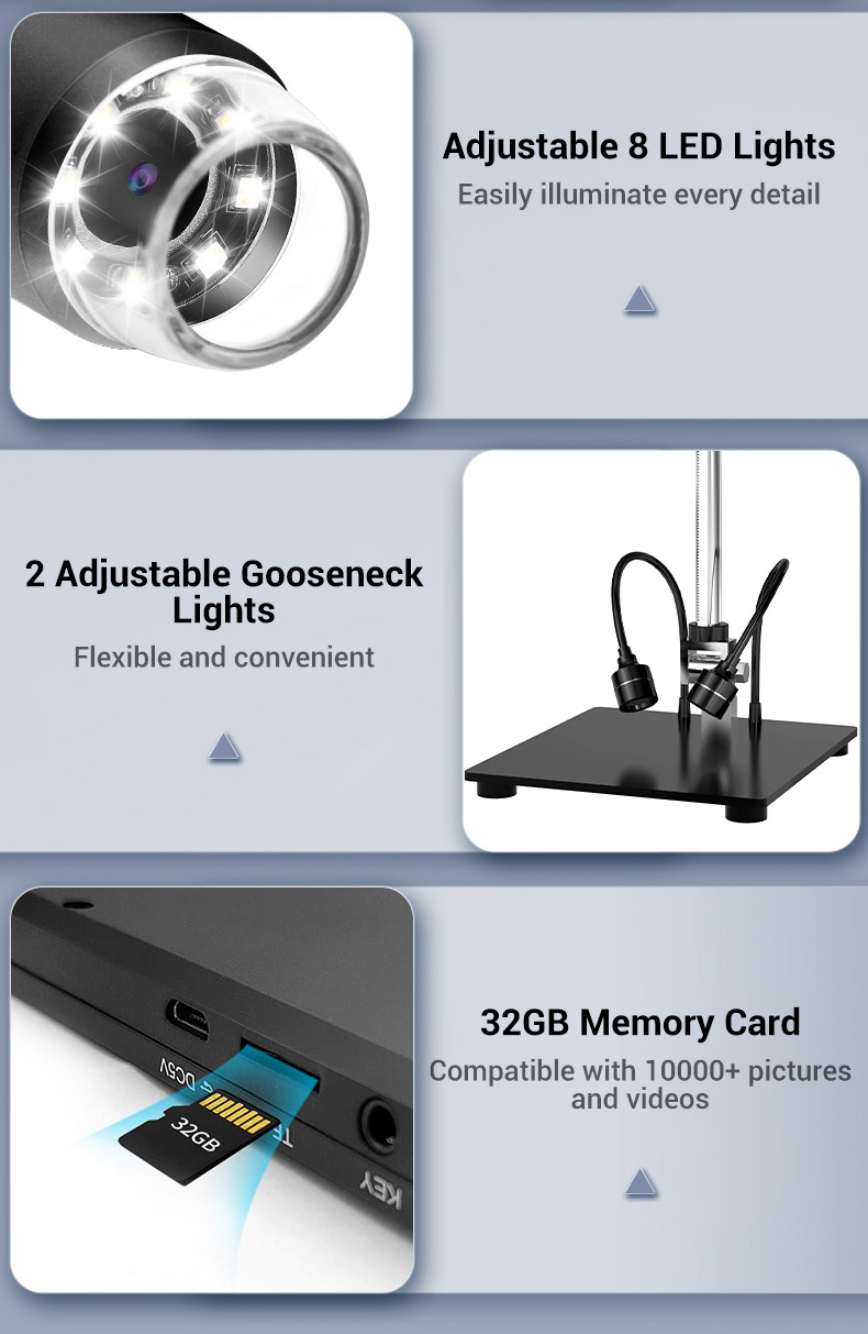 MustoolDM12101HDMIDigitalMicroscope2000XCoinMicroscopewithIPSScreen20MPSolderingMicroscopewith8LEDs-2015410-12