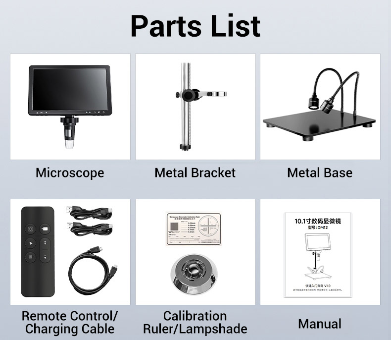 MustoolDM12101HDMIDigitalMicroscope2000XCoinMicroscopewithIPSScreen20MPSolderingMicroscopewith8LEDs-2015410-16