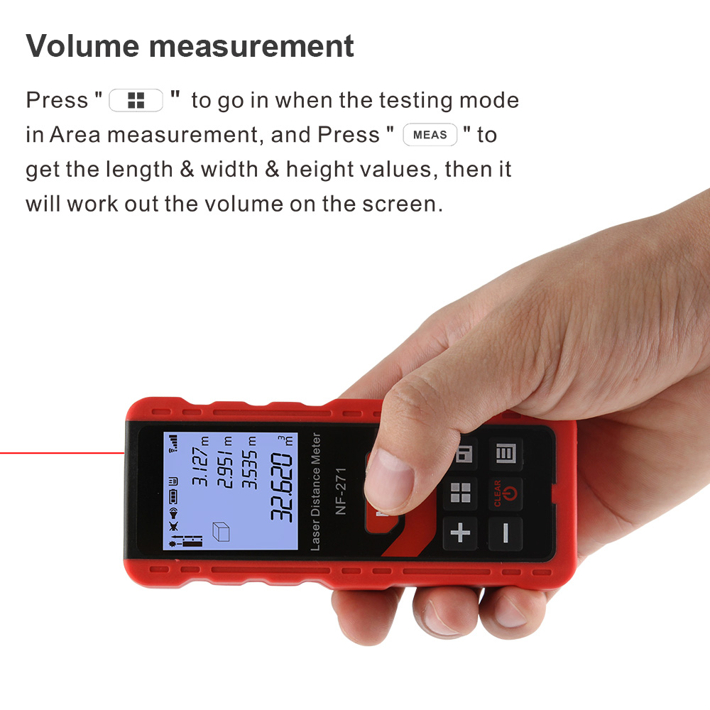 NOYAFANF-271laserdistancemeter40M80MelectronicroulettelaserdigitaltaperangefinderprofesionalRulerTes-1988612-5