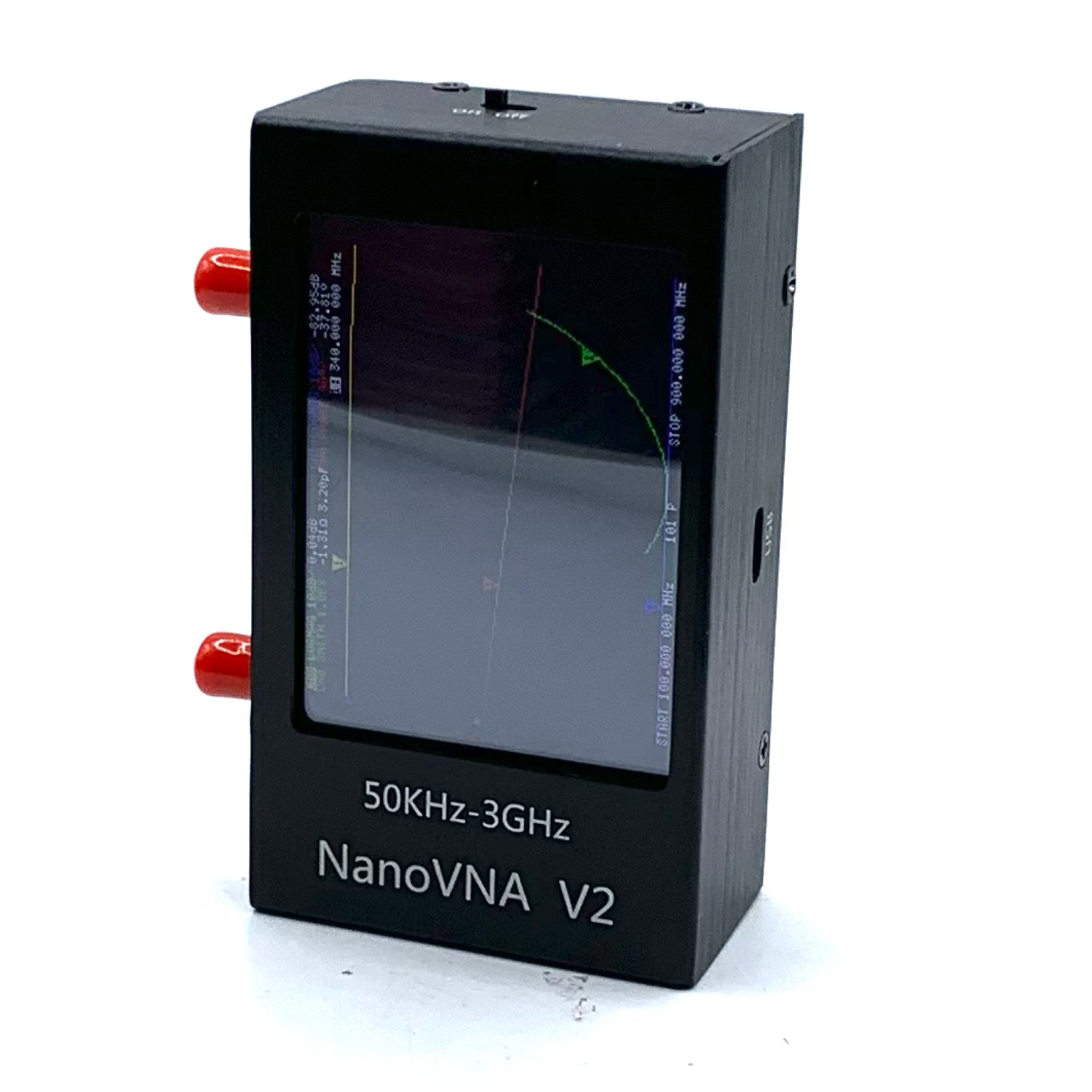 NanoVNAV23GHzVectorNetworkAnalyzerHighFrequencyMeasurementToolwithDynamicRange70dBtill15GHZLarge28In-2015404-6