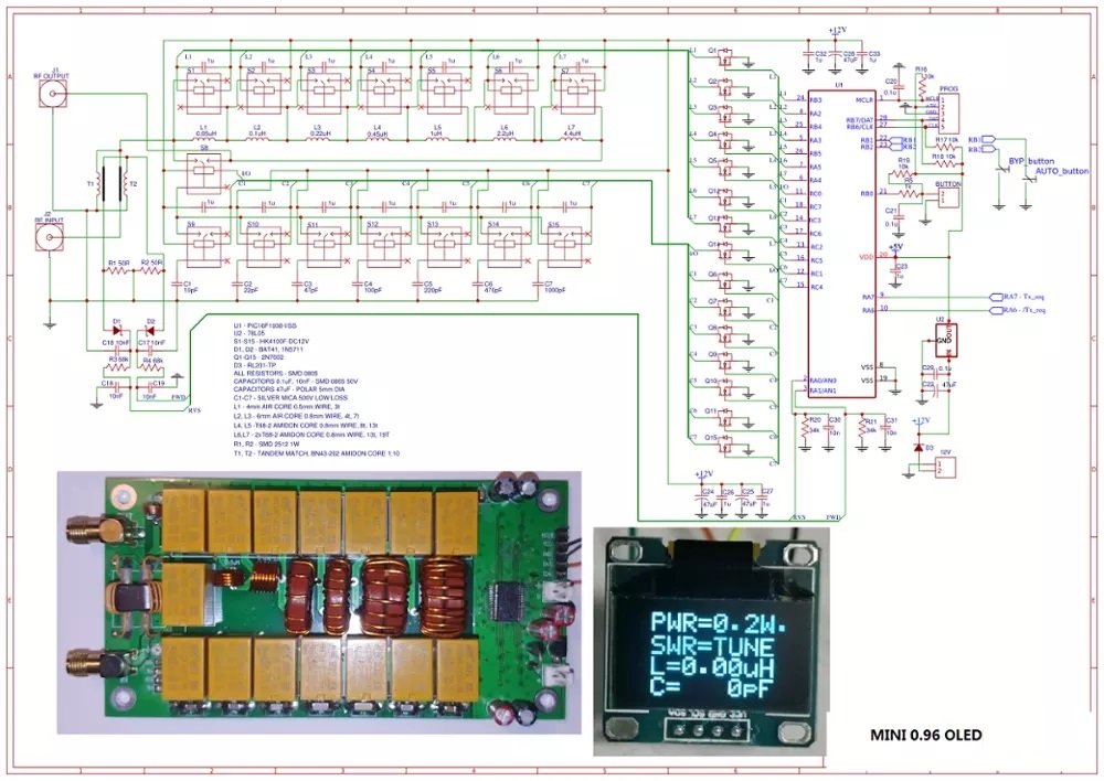 NewATU100AutomaticAntennaTuner100W18-55MHz18-30MHzWithBatteryInsideAssembledFor5-100WShortwaveRadioS-1762193-15